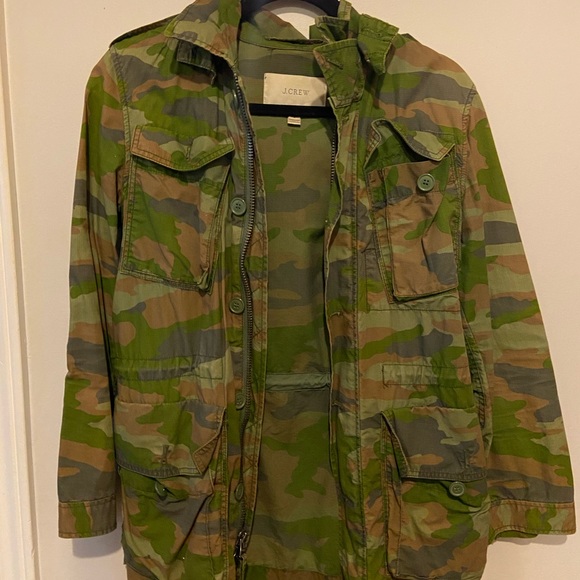 J crew camo jacket - Picture 2 of 6